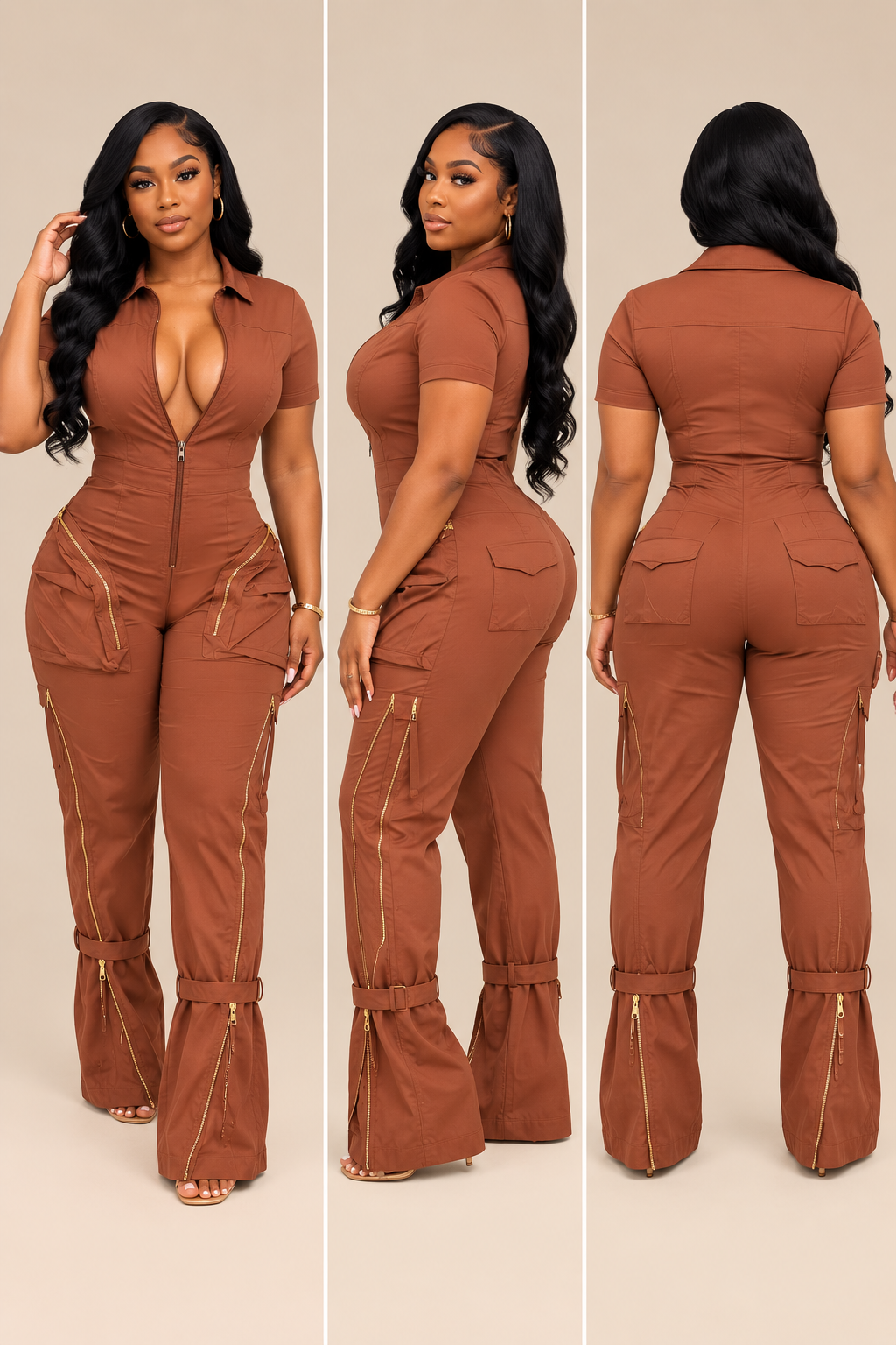 Klass In Motion Utility Jumpsuit