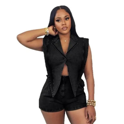 Jean Denim Dime Romper