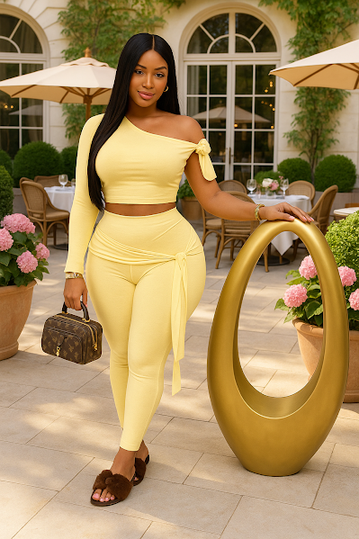 Simply Fab Two-Piece Pant Set