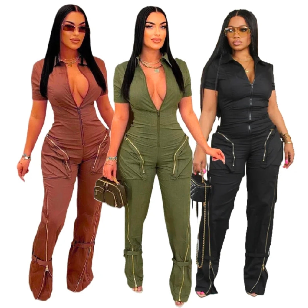 Klass In Motion Utility Jumpsuit
