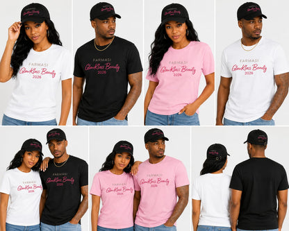 GlowKlass Beauty Signature Set (Tee +Hat Bundle)