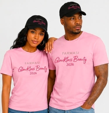 GlowKlass Beauty Signature Set (Tee +Hat Bundle)