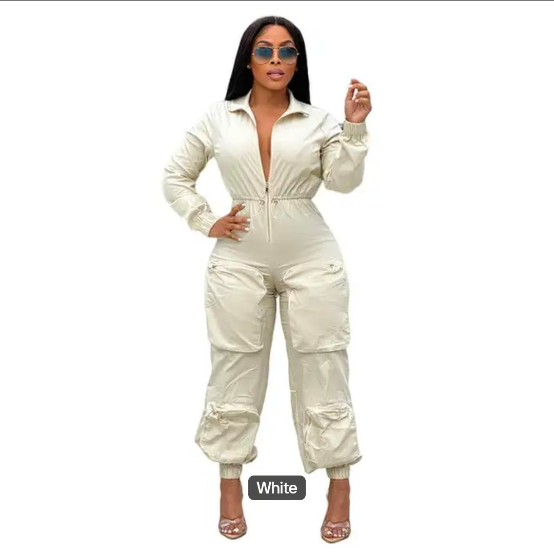 Cargo Chic Utility Jumpsuit
