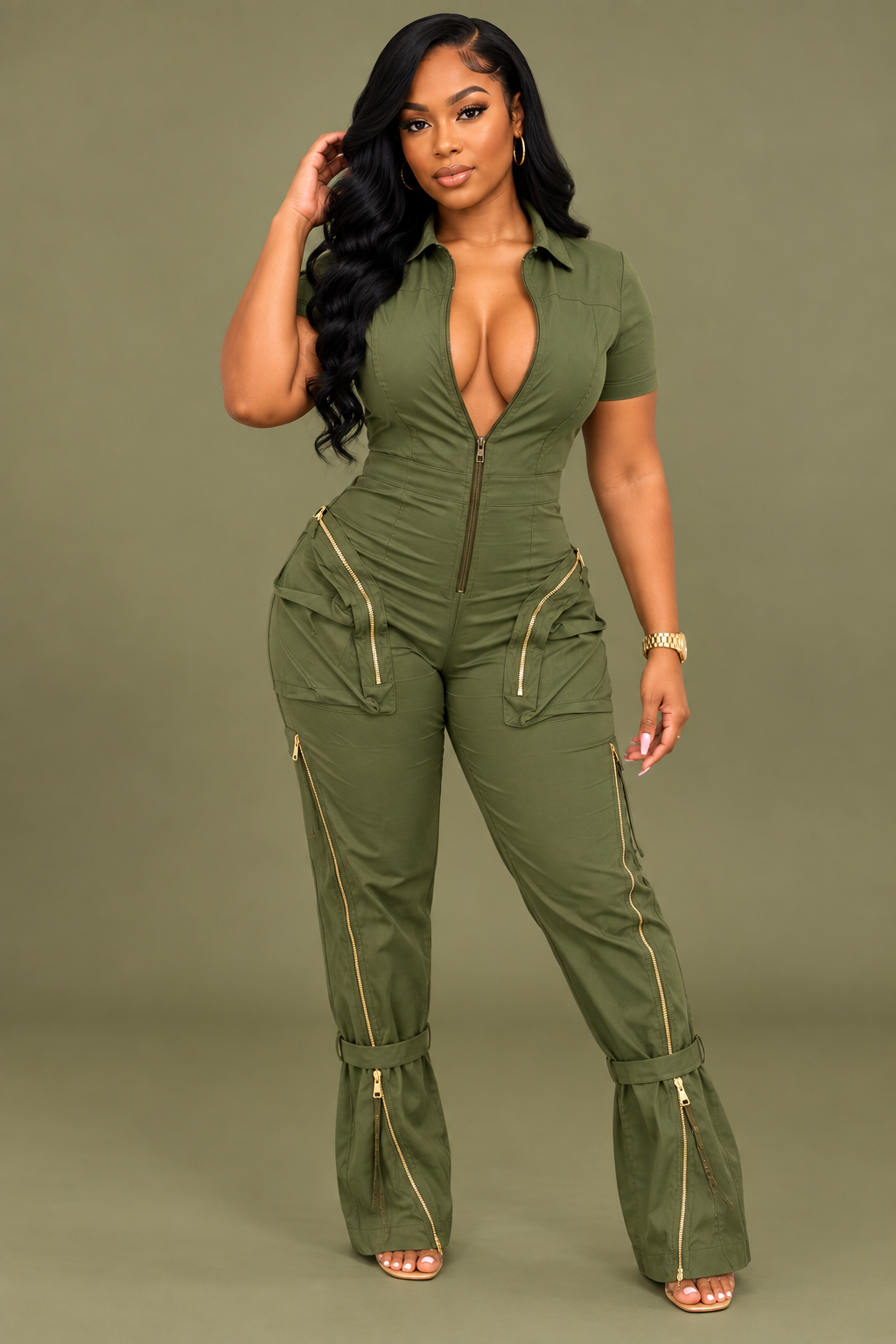 Klass In Motion Utility Jumpsuit