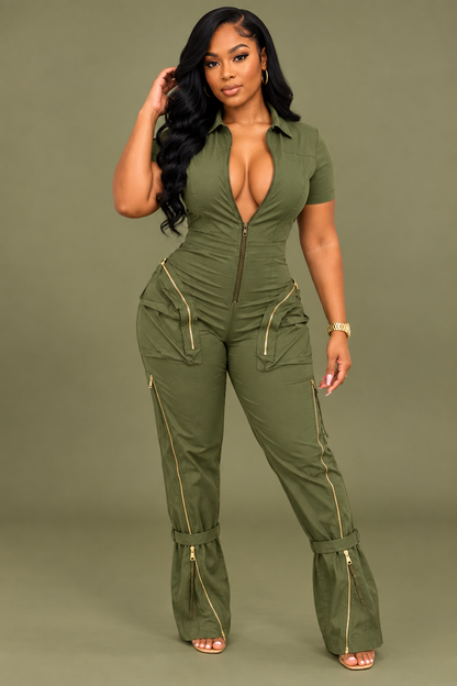 Klass In Motion Utility Jumpsuit