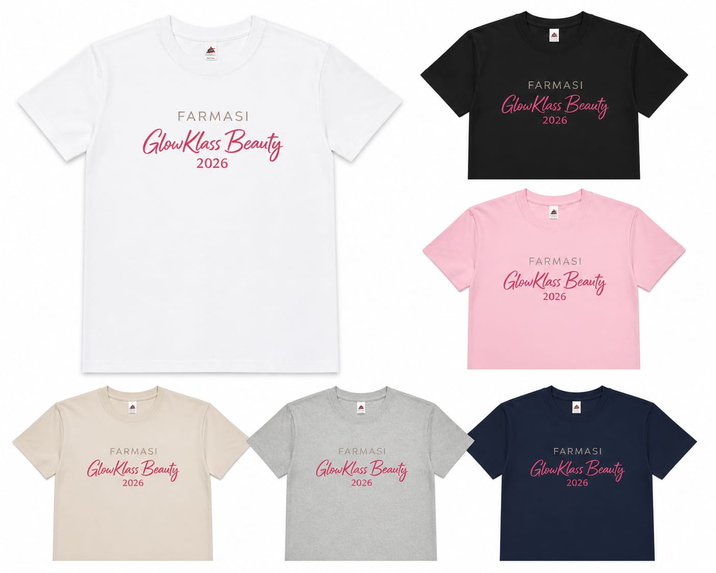 GlowKlass Beauty Signature Tee (Pre-Order)